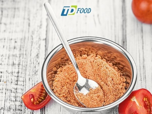 Bột cà chua TD Food – Giải pháp nguyên liệu cho snack & F&B